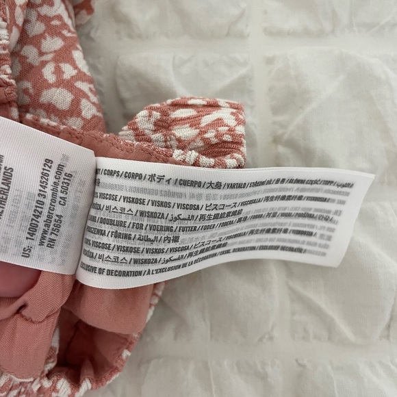 Abercrombie & Fitch Dusty  Pink Crop Top - Picture 4 of 6